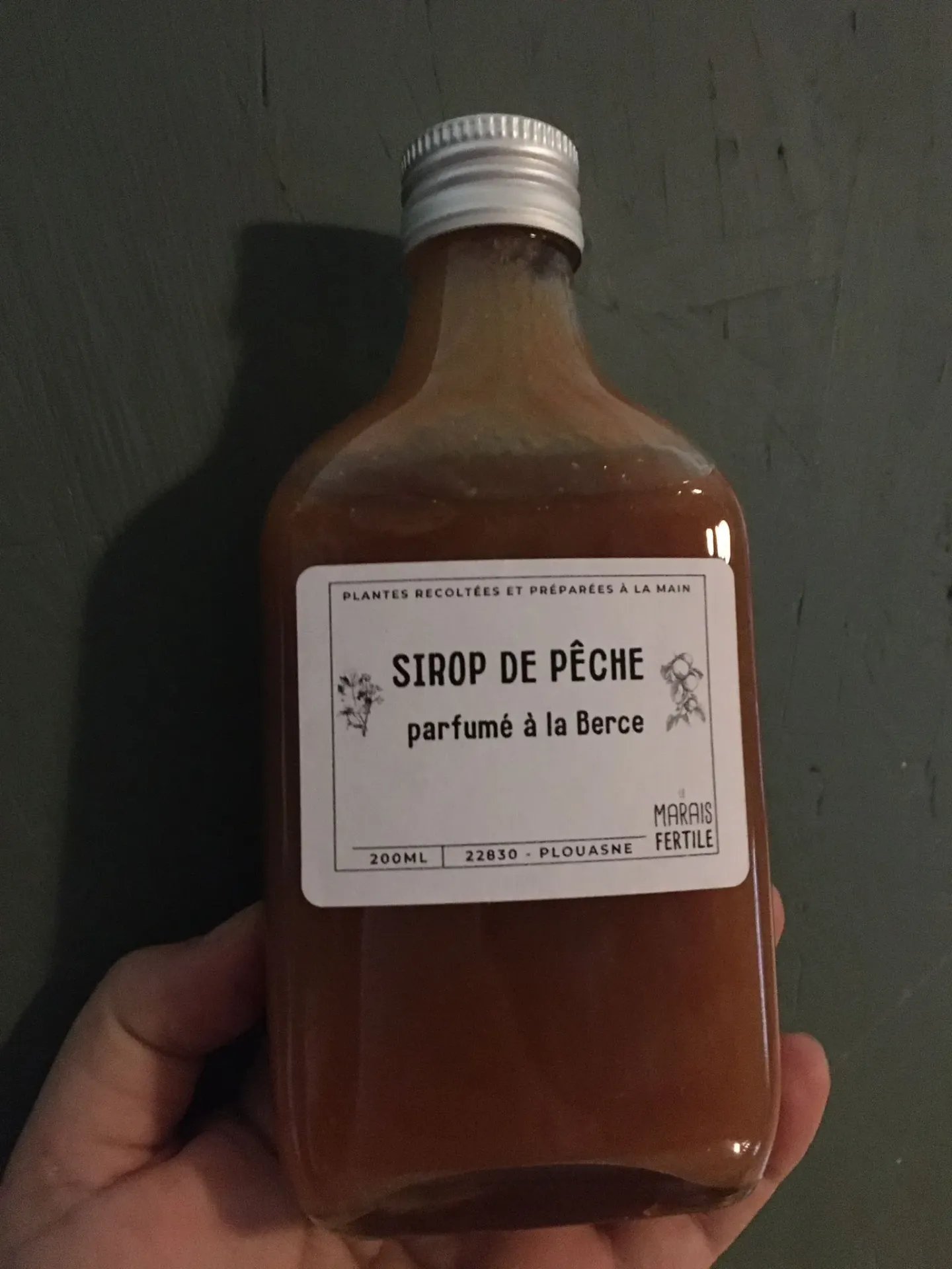 Sirop Pêche & Berce