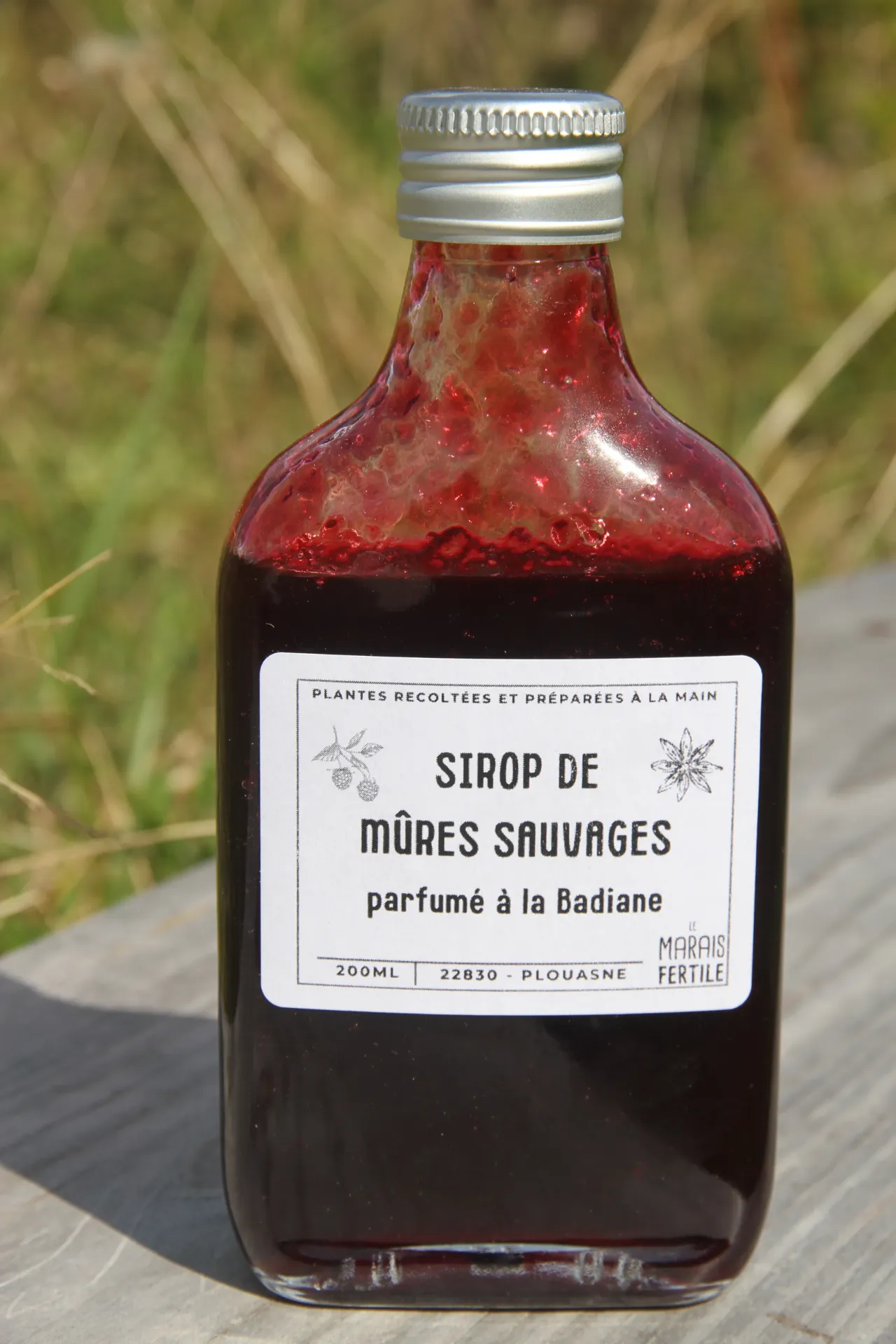Sirop de mûres sauvage et badiane